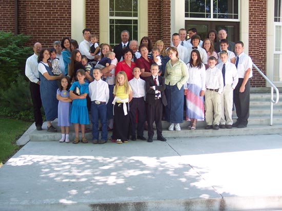 2005 family reunion in Malad, ID